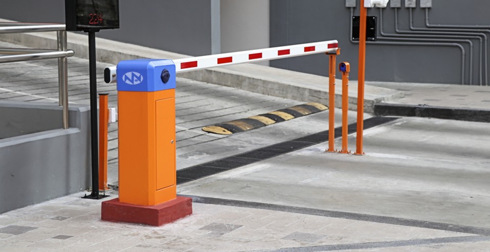 automated rising barriers access control